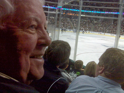 Dads First Hockey Game